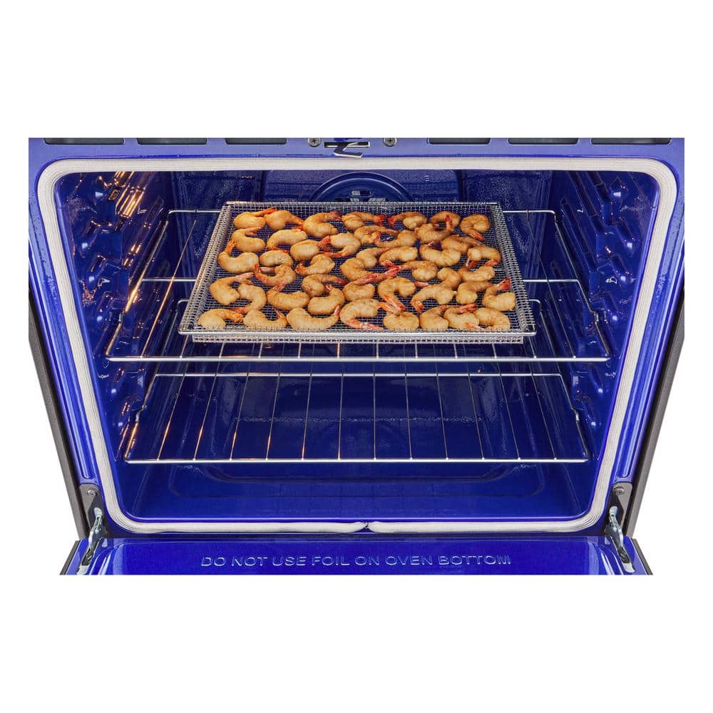 6.3 Cu Ft Stainless Steel Smart Convection Electric Range