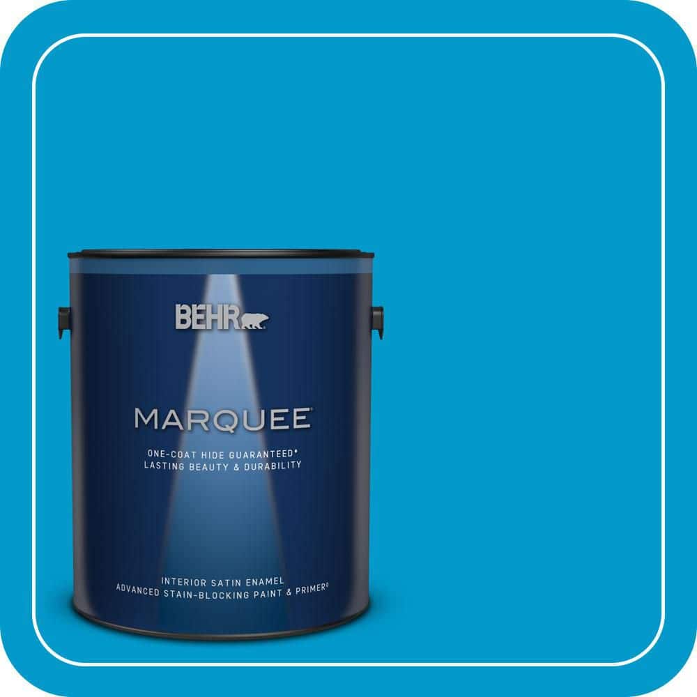 1 gal. #550B-6 Isle of Capri Satin Enamel Interior Paint & Primer price history on PriceWatchPro