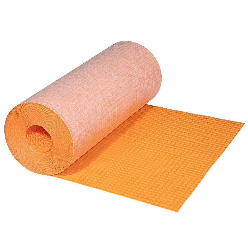 Schluter Ditra 150 Uncoupling Floor Membrane – 150 SqFt Roll, Tile Underlayment, Made In Canada