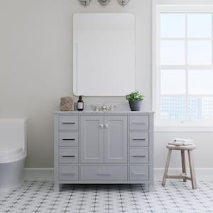 Cambridge 42 in. W Vanity Cabinet Only in Grey