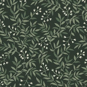 Senna EverGreen Green Pre-Pasted Non-Woven Wallpaper