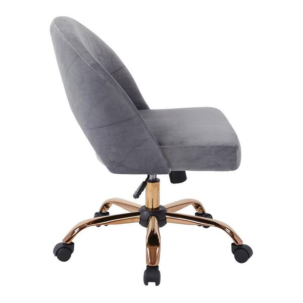 gold base desk chair