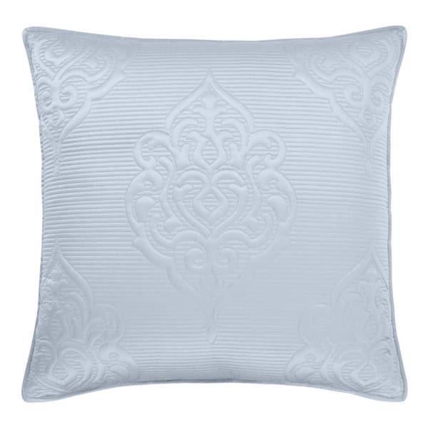 Unbranded Riverdale Powder Blue Polyester Euro Sham