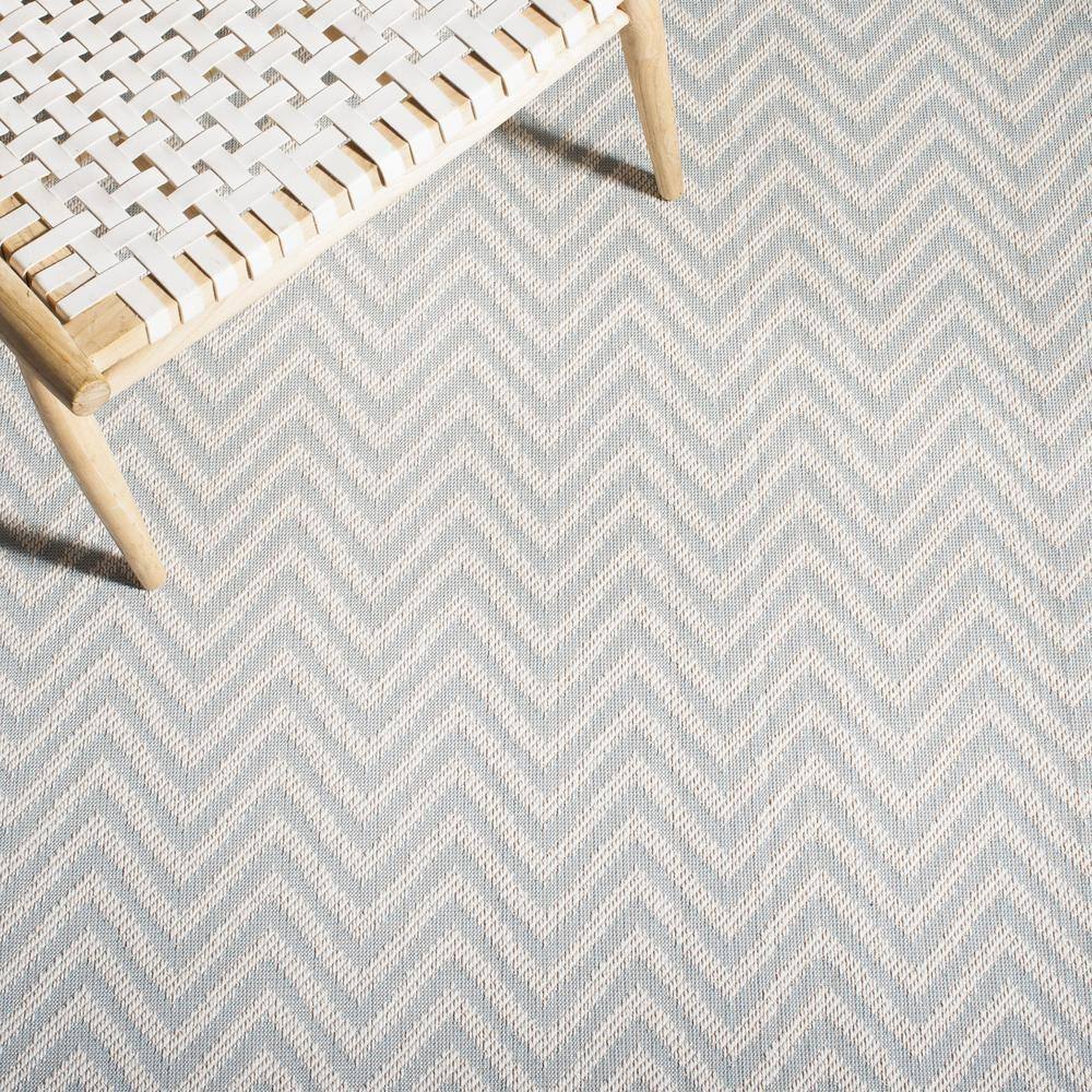 Gray and Cream Hand-knotted Washable Rectangular Rug