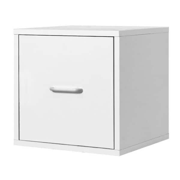 Unbranded 15 in. White File Cube