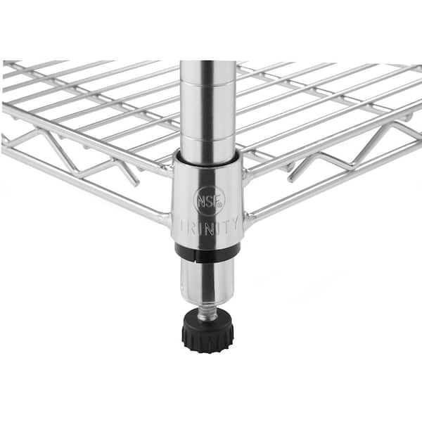 Tarrison - 54" X 14" Wire Shelf With Stainless Steel Finish - TS-S1454S