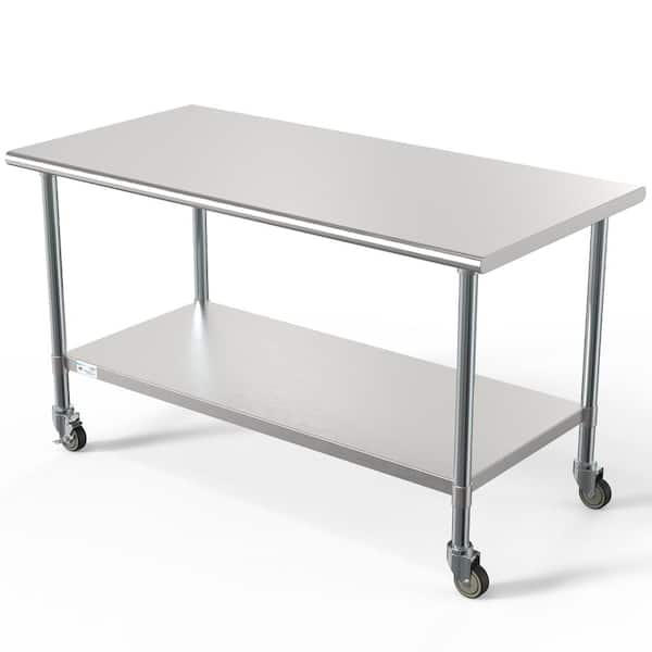 home depot stainless table