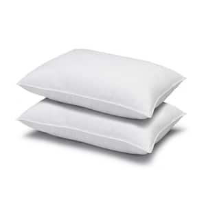 Superior Down Alternative Soft Poly-Cotton Queen Size Pillow Set of 2