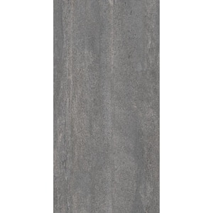 Canyon Anthracite 12 in. x 24 in. Glazed Porcelain Floor and Wall Tile (11.62 sq. ft./Case)