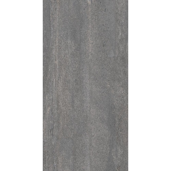 VitrA Canyon Anthracite 12 in. x 24 in. Glazed Porcelain Floor and Wall Tile (11.62 sq. ft./Case)