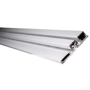 83 in. Full Surface Continuous Hinge Heavy Duty Limted Frame in Aluminum