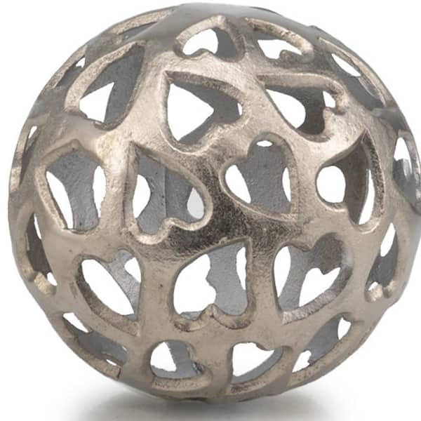 HomeRoots Metal Orb Decor