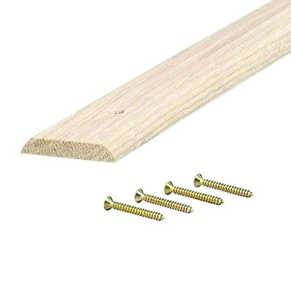 Flat Top 1-3/4 in. x 43-1/2 in. Unfinished Hardwood Threshold