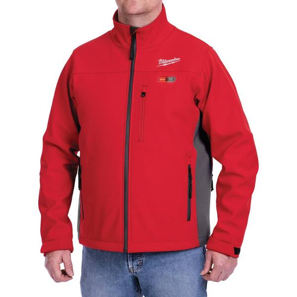 Milwaukee Large M12 12-Volt Lithium-Ion Cordless Red Heated Jacket (Jacket-Only)