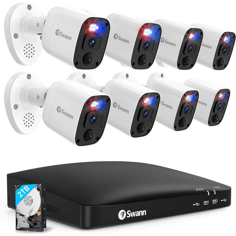 Have a question about Swann 8Channel 4K UHD 2TB DVR Security Camera