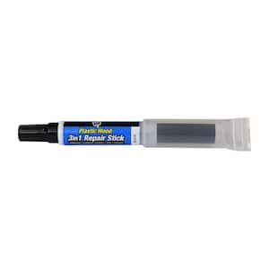 0.4 oz. Plastic Wood 3 in 1 Repair Stick, Black (6-Pack)