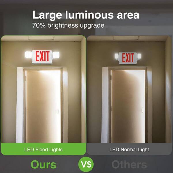 KOAOEIRS 4-Pack 20-Watt Equivalent 120-277-Volt Integrated LED