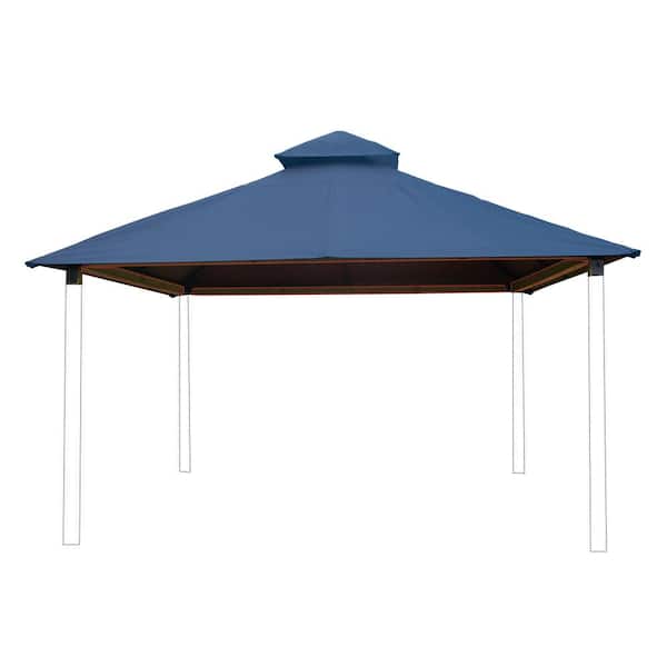 Unbranded 12 ft. sq. Cobalt Blue Sun-DURA Replacement Canopy for 12 ft. sq. STC Gazebo