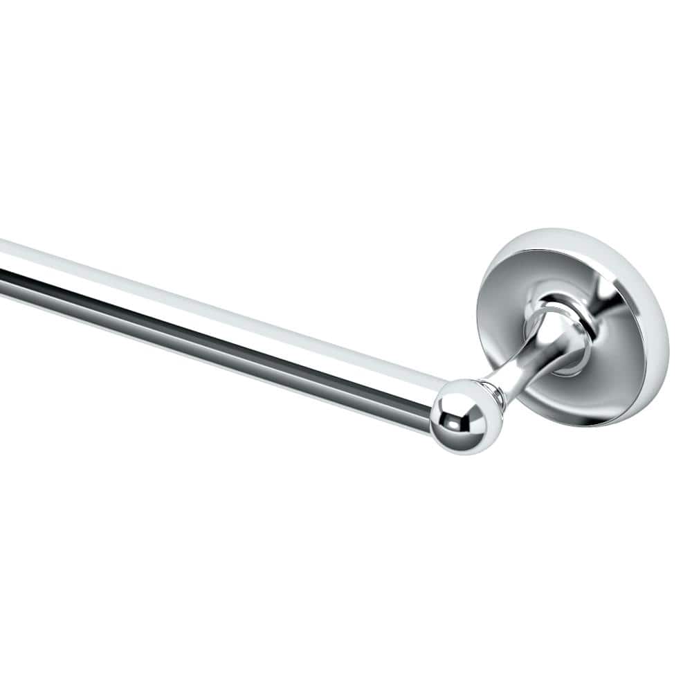 Designer II 30-Inch Polished Chrome Wall Mounted Towel Bar