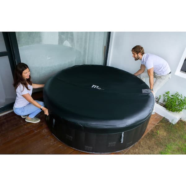 MSPA FRAME Mono Round 6 Person Inflatable Hot Tub Spa – Purely Relaxation