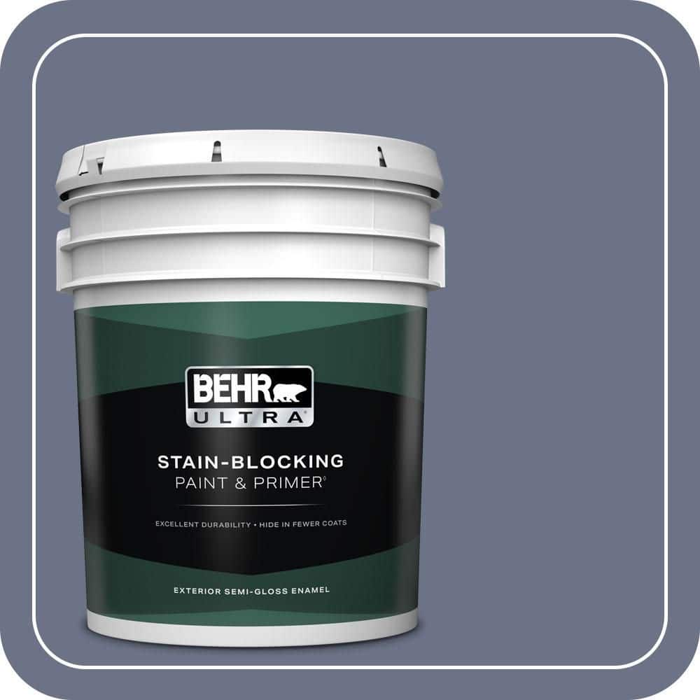 5 gal. #PPU16-17 Blue Aura Semi-Gloss Enamel Exterior Paint & Primer price history on PriceWatchPro
