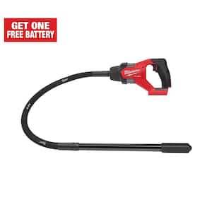 M18 FUEL 18V Lithium-Ion Brushless Cordless 4 ft. Concrete Pencil Vibrator (Tool-Only)
