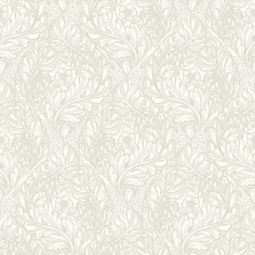Llewelyn-Bowen Off The Wall Beige Floral Rambleicious Matte Finish Non-Past