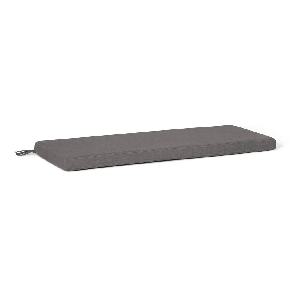 FadingFree Grey Rectangle Outdoor Patio Bench Cushion 39.5 in. x 18.5 in. x 2.5 in. price history on PriceWatchPro