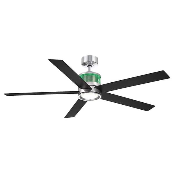 Home Decorators Collection Sereno 56 in. Indoor Chrome DC