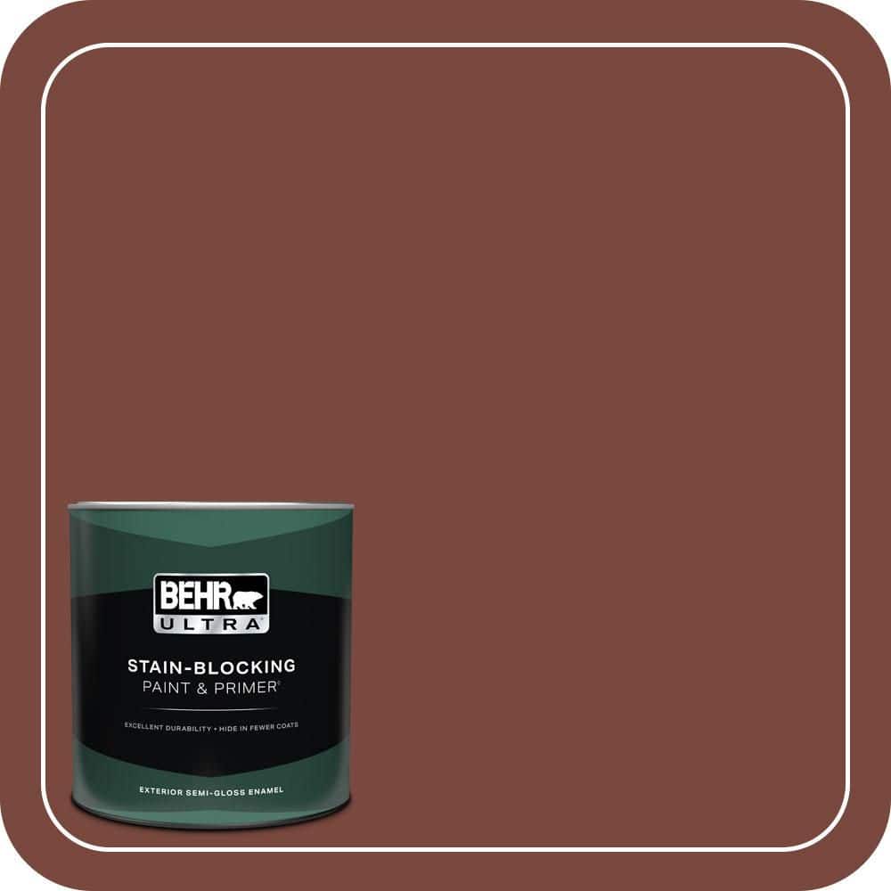 1 qt. #S150-7 Fire Roasted Semi-Gloss Enamel Exterior Paint & Primer price history on PriceWatchPro