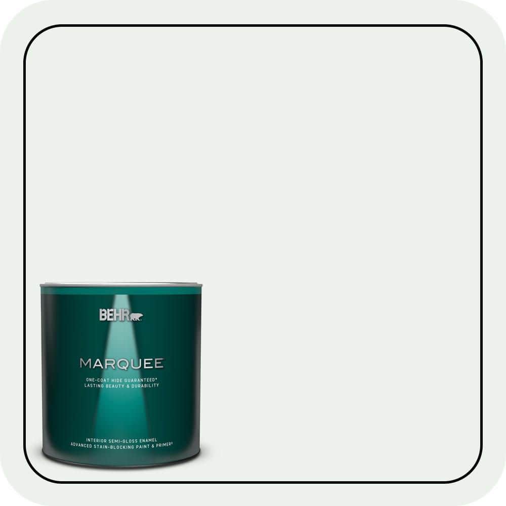 1 qt. #W-D-500 Cascade White Semi-Gloss Enamel Interior Paint & Primer price history on PriceWatchPro
