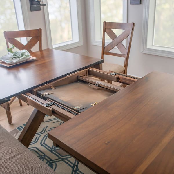 Powell Company Kraven Dark Hazelnut Dining Table 713-417 Powell Company Kraven Dark Hazelnut Dining Table 713-417