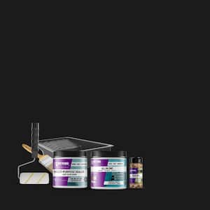1 pt. Licorice Multi-Surface All-In-One Countertop Makeover Refinishing Kit
