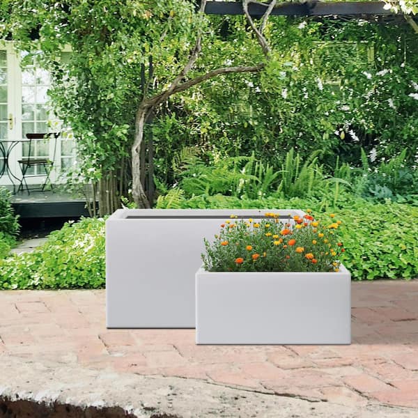 modern outdoor planter boxes