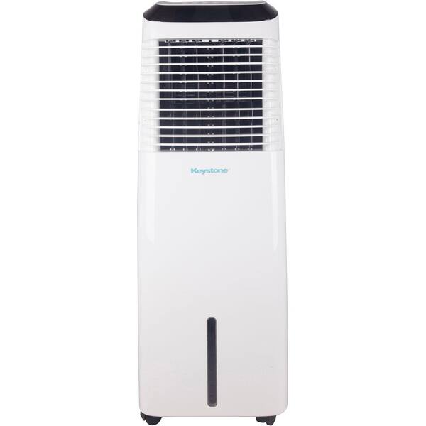 Keystone 418 CFM Indoor Evaporative Air Cooler with Wi-Fi Function in White for 600 sq. ft.