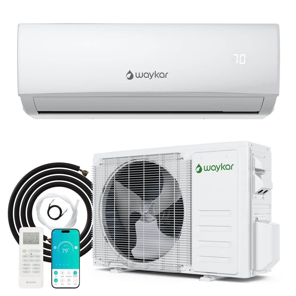 20 SEER2 12,000 BTU 115-Volt 1 Ton Ductless Mini Split Air Conditioner with Heat Pump Cools up to 750 sq. ft. price history on PriceWatchPro