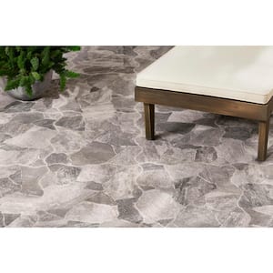 Neptune Gray 17 in. x 26 in. Matte Porcelain Floor and Wall Tile (3.06 sq. ft./Each)