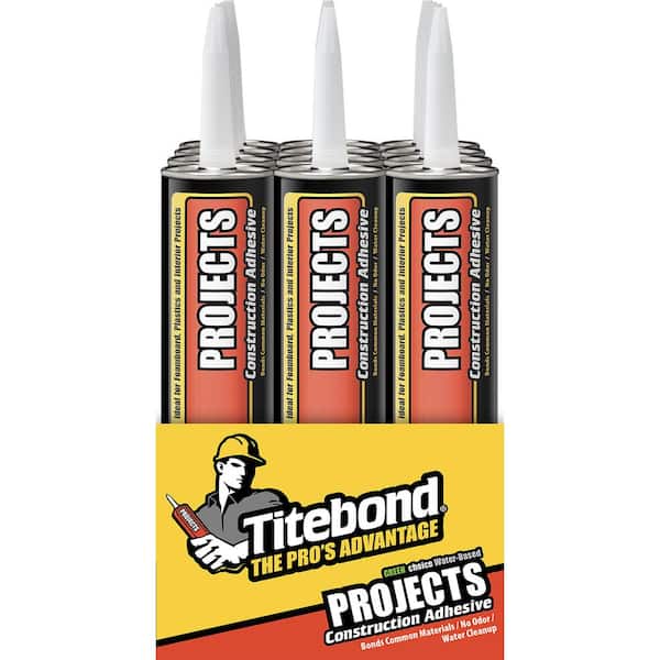 Titebond Greenchoice 10 oz. Projects Construction Adhesive (12-Pack)