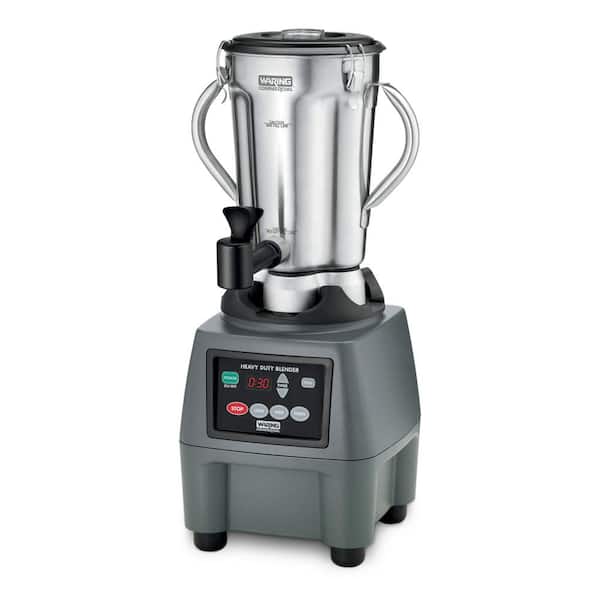 Udgående Kredsløb leje Waring Commercial CB15 128 oz. 3-Speed Stainless Steel Blender Silver with  3.75 HP, Elect. TP Controls, CD Timer and Spigot CB15TSF - The Home Depot