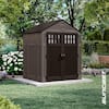 6 ft. W x 5 ft. D Plastic Shed (34 sq. ft.)