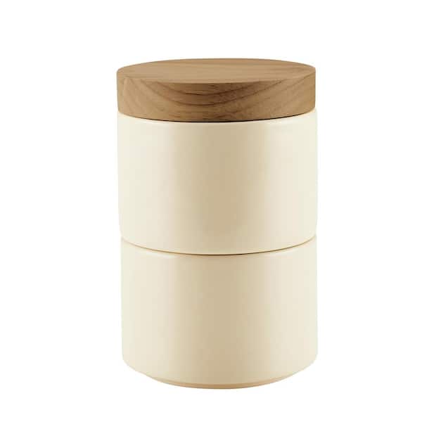 Rachael Ray Ceramic 2-Piece Stacking Spice Box Set with Lid