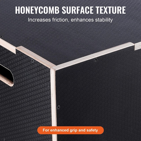 VEVOR Boîte de saut pliométrique de 30,5 cm, plateforme pliométrique en