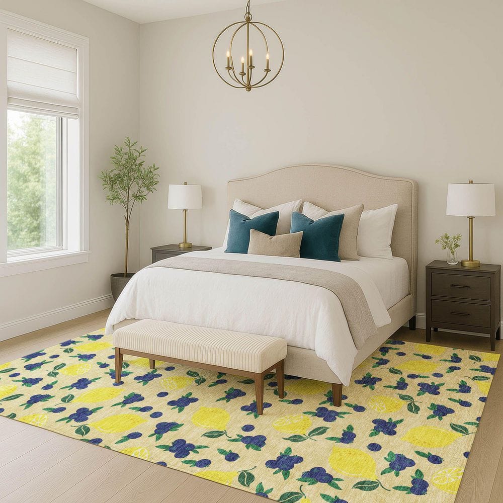 Chantille Machine Washable Indoor/Outdoor Abstract ACN2354 Wheat 8 ft. x 10 ft. Area Rug price history on PriceWatchPro