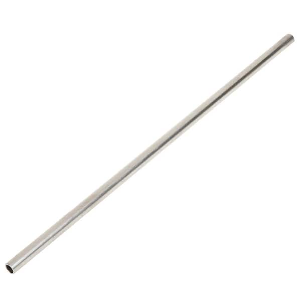 Vigorous 304 Stainless Steel Tube - 1.5" OD X 3 Feet Long, Round Metal Pipe For DIY Projects