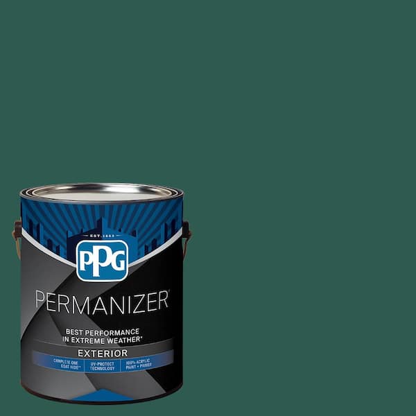 1 gal. PPG1143-7 Holly Leaf Semi-Gloss Exterior Paint