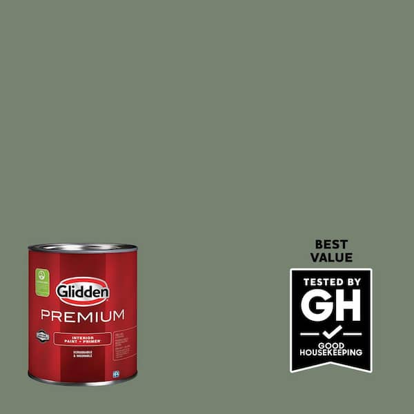 Glidden Premium 1 qt. #PPG1129-6 Lottery Winnings Satin Interior Latex Paint
