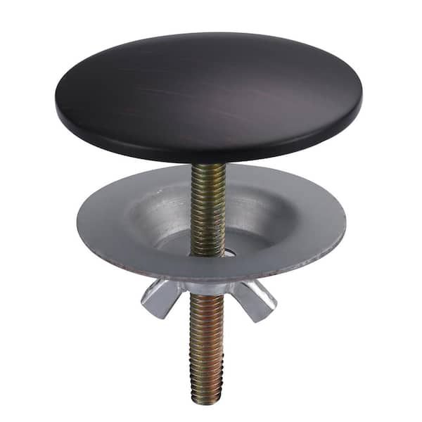 ARCORA 2 in. x 2.13 in. Round Brass Sink Hole Covers in Oil Rubbed Bronze