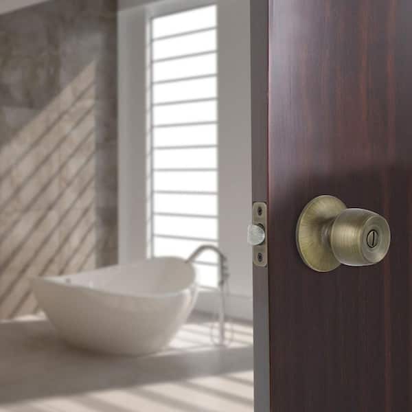 Brandywine Antique Brass Bed/Bath Door Knob