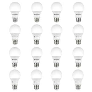 40-Watt Equivalent A19 Dimmable ENERGY STAR LED Light Bulb, Bright White (16-Pack)