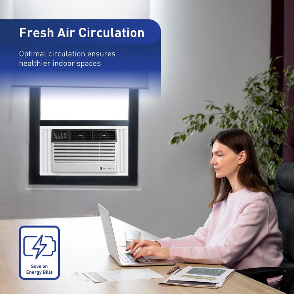 Friedrich 12,000 BTU White Smart Window Air Conditioner